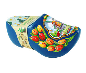 Bloemen klomp - 10 cm - blauw - kweek je eigen Margriet
