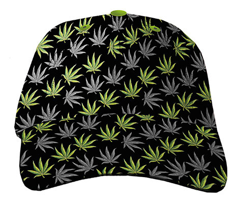 Capuchon Weed imprim&eacute; - 58 cm