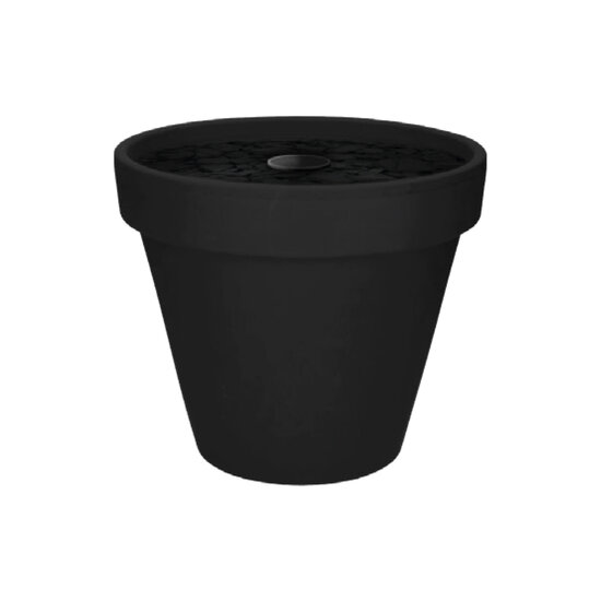 Giant wooden tulip foot - black
