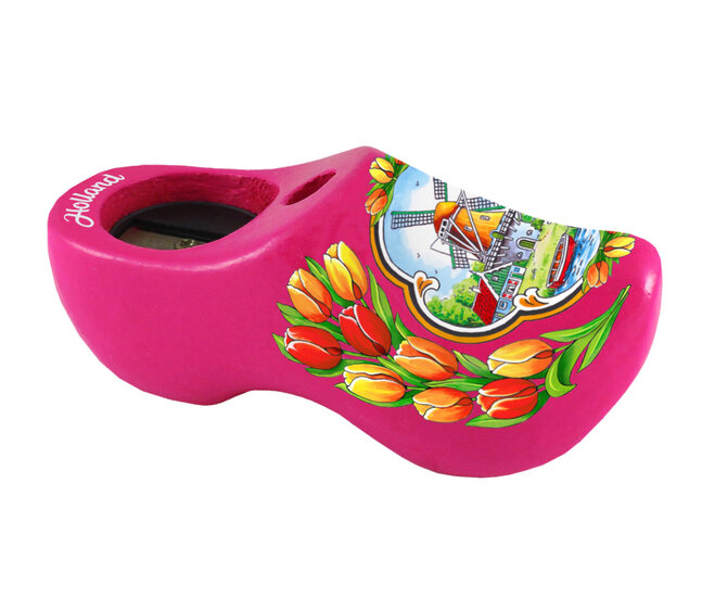 Pencil sharpener - 10 cm - pink - mill 5