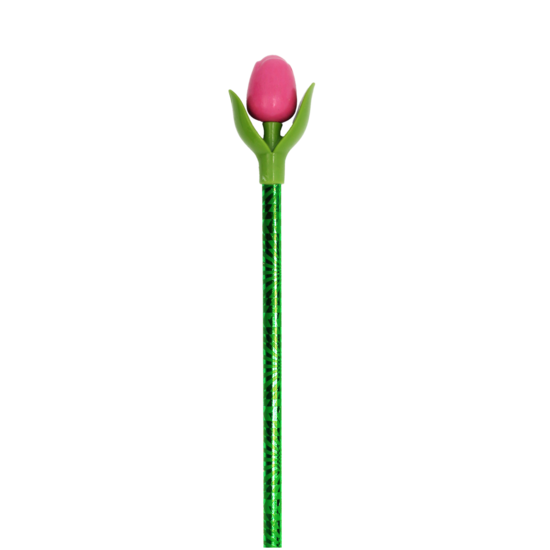 Mini-tulip pencil 20 cm -  roze