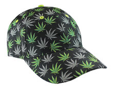 Cap met Wiet print - 58 cm 
