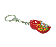 Sleutelhanger 1 klompje - 4 cm - alfabet Q