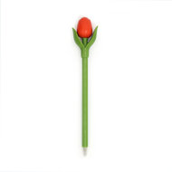 Mini-tulp balpen - oranje - 18 cm
