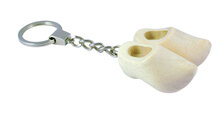 Sleutelhanger 2 klompjes - 4 cm - geshuurd