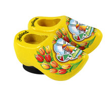 Magnet 2 shoes - 4 cm - yellow - mill 5