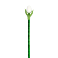 Mini-tulip pencil 20 cm -  wit