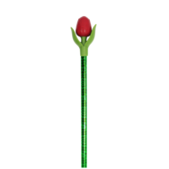 Mini-tulp potlood  - 20 cm -  rood