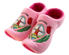 Klomppantoffels 45-47 - roze - tulp