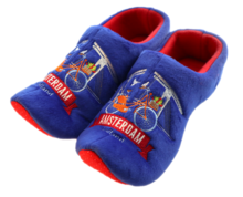 Klomppantoffels 16-19 - blauw - fiets